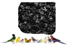100% Crushed Charcoal Digestion Supplement for Birds Budgies Finches Canaries 