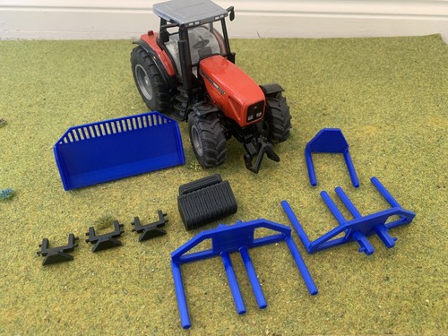 Blue farm machinery - farm,