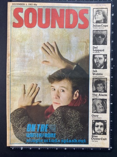 Simple minds sounds cover - sounds,