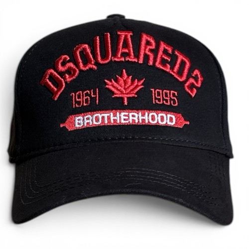 Dsquared2 black baseball cap - black,