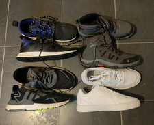 MENS  TRAINERS JOB LOT  SHOES SIZE 8