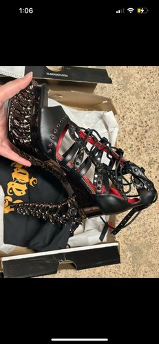 Hades footwear gothic black - footwear,