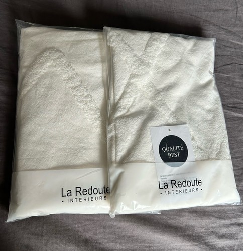 Pair gorgeous large cream - pair,
