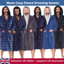 Mens Fleece Hooded Dressing