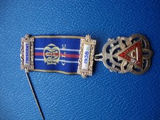 Sterling Silver Gilt Masonic Jewel. RAOB President. 1936, Hallmarked Birmingham.