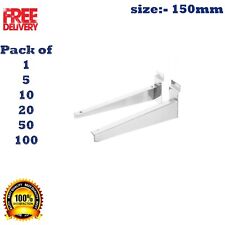 NEW 15cm SLATWALL WOODEN SHELF