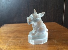 Duke Scottie Dog Goebel opaque glass figure