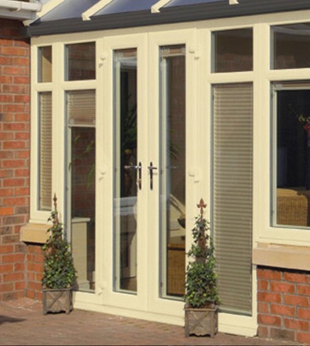 Cream upvc french - cream,