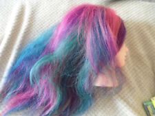 Mannequin Ladies Training Head Hair Multi Dressing Styling with removable Clamp 