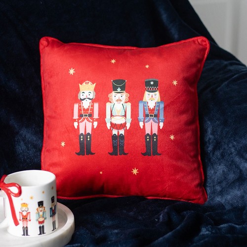 Square nutcracker cushion - square,