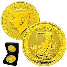 1oz UK Silver Britannia Full