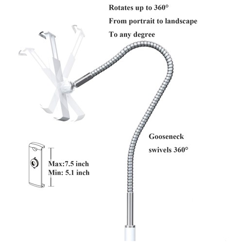 Ergonomic tablet floor stand - ergonomic,