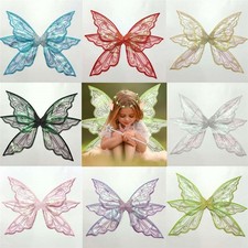 Sparkling Girls Fairy Wings Lightweight Butterfly Costume Wings for Women Girls