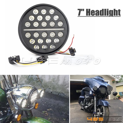 Round led headlight - round,