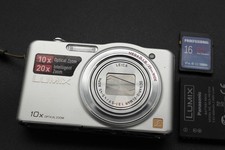 Panasonic Digital Camera Lumix DMC-SZ1 16.1MP Black Tested *READ*