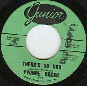 Yvonne baker there no you - yvonne,
