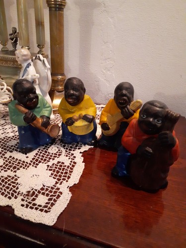 Four black african american - four,