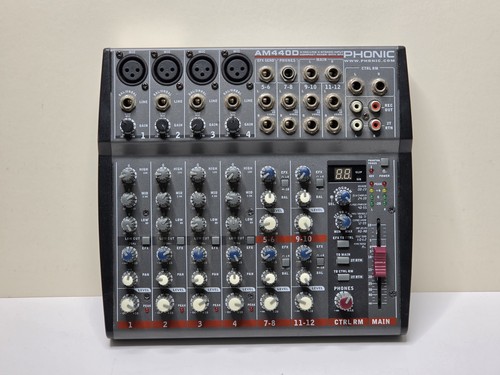 Phonic am440d mixer power - phonic,