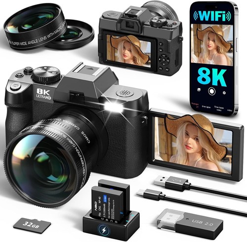 Digital cameras 64mp 16x - cameras,
