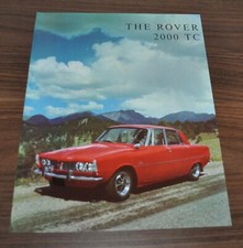 Rover 2000 TC Brochure Prospekt USA