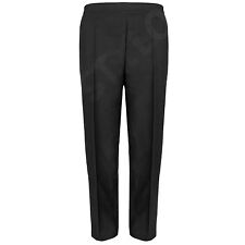 LADIES WOMENS HALF ELASTICATED