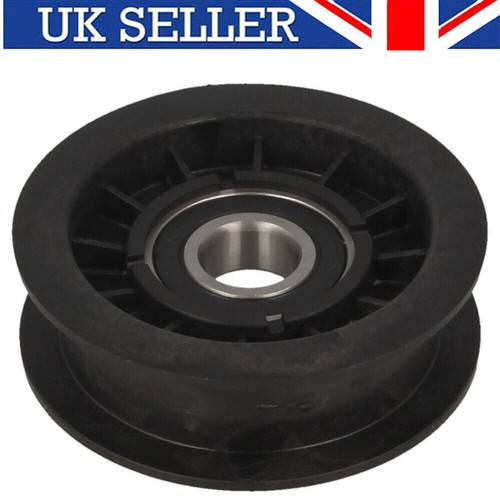 Flat idler jockey belt pulley - flat,