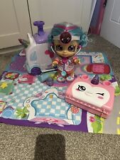 Kindi Kids Unicorn Ambulance Dc Cindy Pops Doll & Hospital Doctor Case Bundle