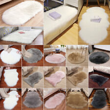 Large Faux Fur Sheepskin Rug