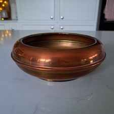 Vintage Copper Bowl fruit bowl