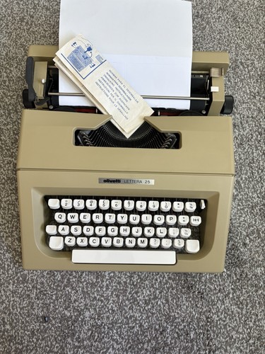 Vintage typewriter olivetti - typewriter,