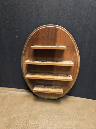 Vintage wooden display thimble - wooden,
