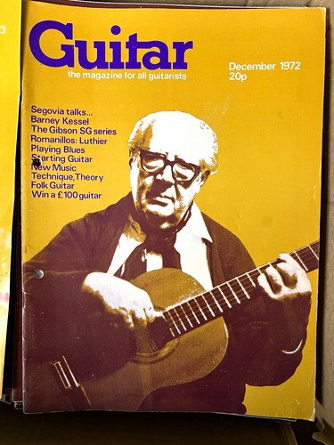 Guitar magazine dec 1972 - magazine, issue