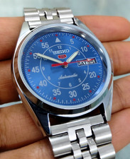 Vintage Seiko 5 Blue Automatic