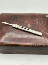 sterling silver TOOTHPICK PROPELLING DESIGN 2.10G 70mm LONG NICE PERIOD ITEM