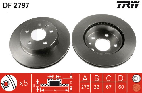 New brake disc for - brake,