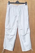 H&M Divided size M white parachute trousers GOOD CONDITION