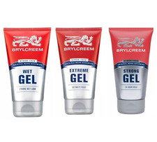 150ml Brylcreem Styling Gel Strong Hold Extreme Gel, Wet Look Original Brylcream