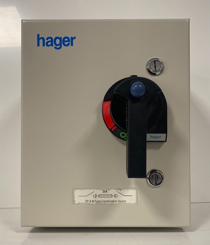 Hager fuse combination switch - hager,