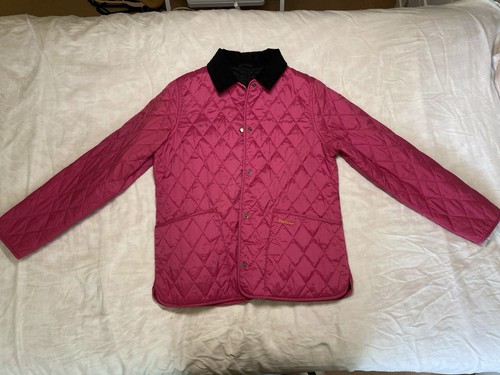 Barbour quilted jacket pink - barbour,