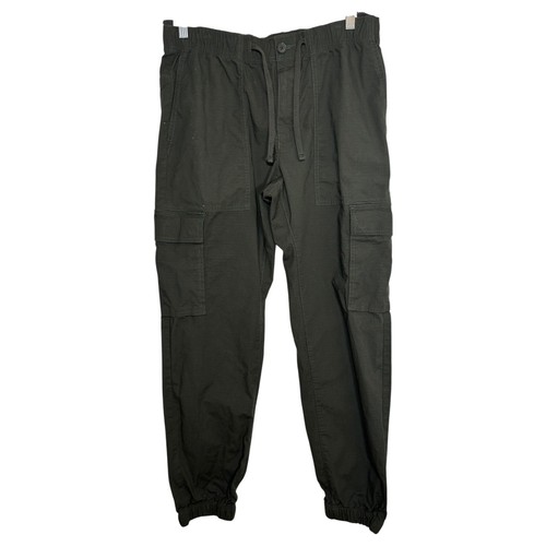 Khaki cargo joggers uk 14 - cargo,