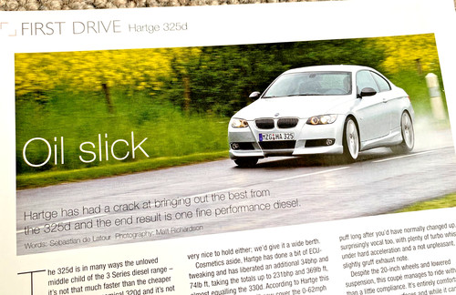 Bmw hartge 325d e92 - launch,