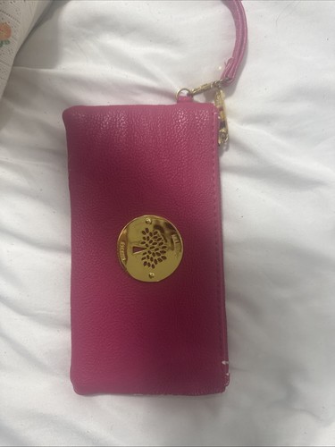 Mullberry hot pink wrist strap - hot,