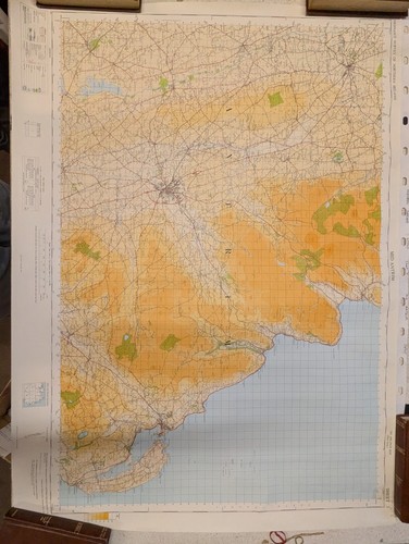 Ordnance survey map - survey,