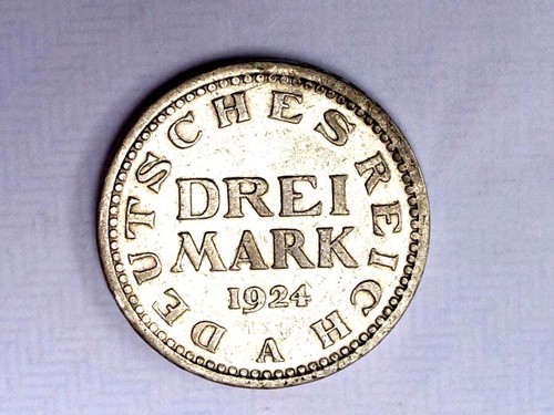 Germany reichsmark silver - 3,