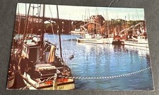 Postcard: Harbor Boats Deep