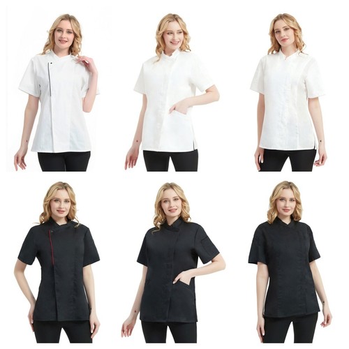 Womens chef jacket short - chef,