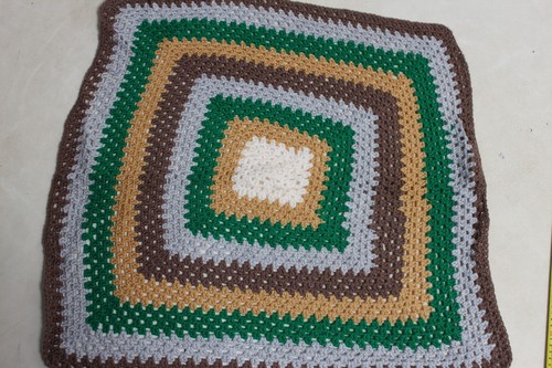 Vintage hand knitted crochet - knitted,