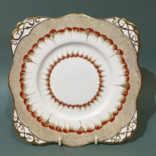 Tuscan bone china cake plate - china,