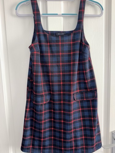 New look blue - blue/red, plaid