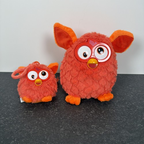 Furby plush key chain - furby, &